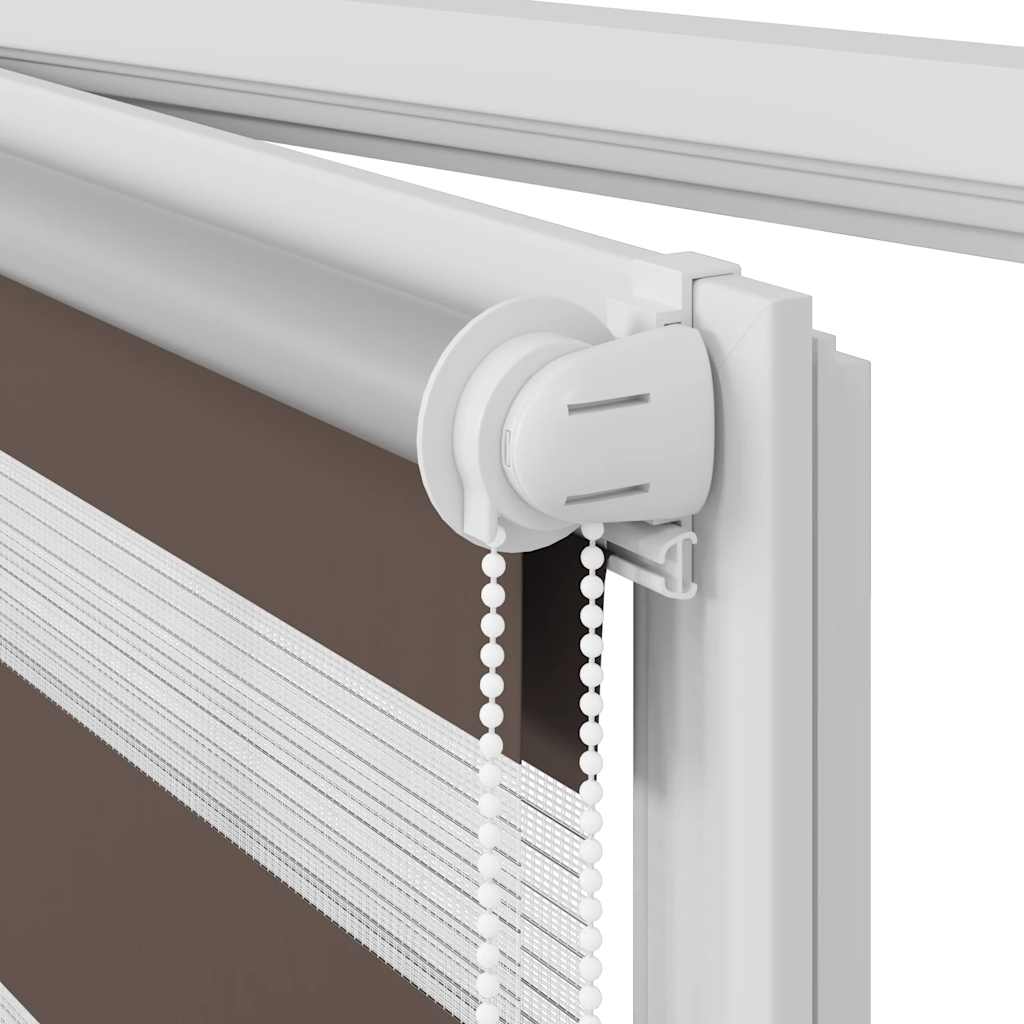 Zebra Blind 40 x 100 cm Coffee